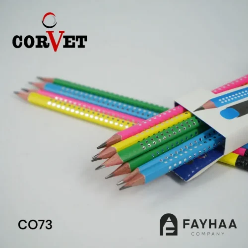 Pencil Triangular (Multi Colors) Hb2 - Corvet