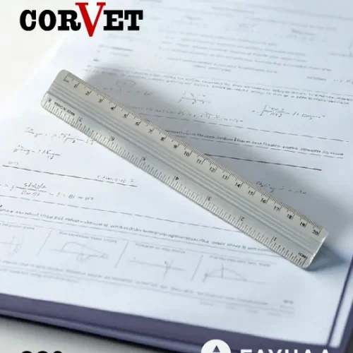 Ruler Aluminium 20cm - Corvet