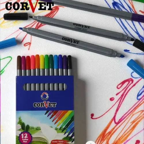 Pen Water Colors 12  Double - Corvet