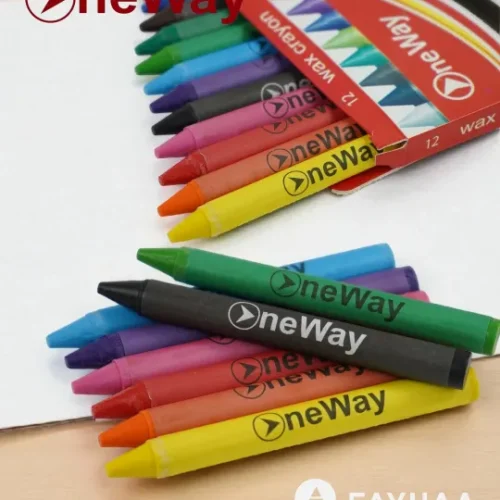 Crayon Wax 12 Colors - One way