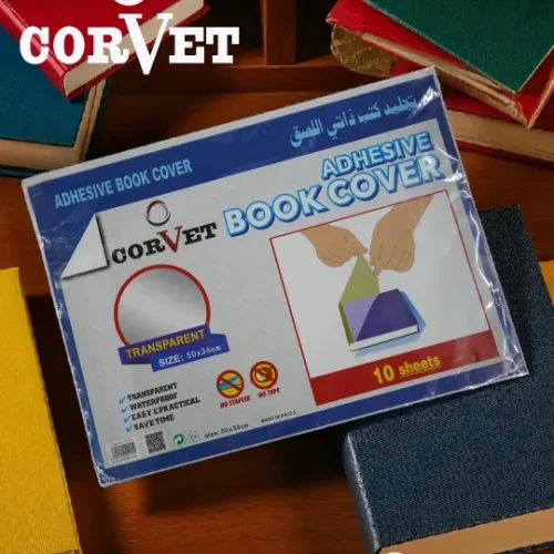 Adhesive Book Cover Sheet - Corvet