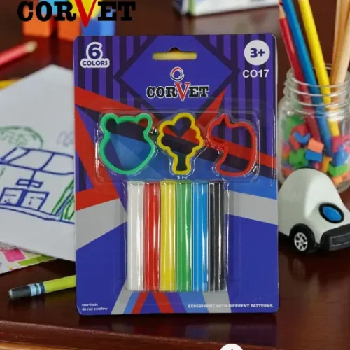 Modeling Clay 6pcs With Toys - Corvet
